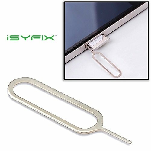 SIM card removal tool with device.